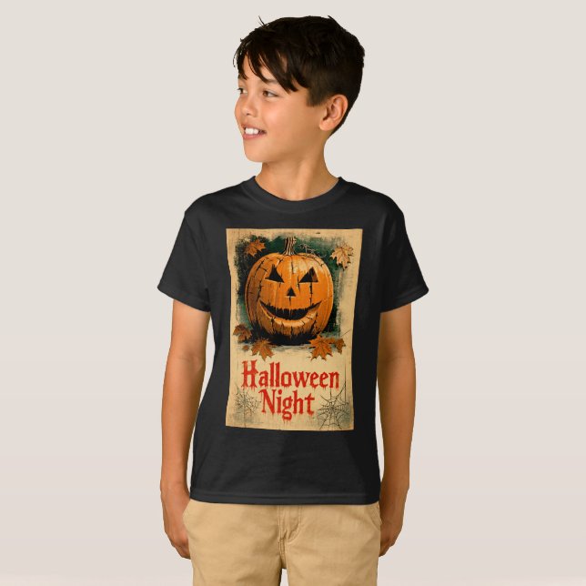Halloween Graphic – 1960s Inspired Series T-Shirt (Vorne ganz)