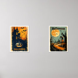 Halloween Graphic - Limited Edition Artwork Bilderwand Sets