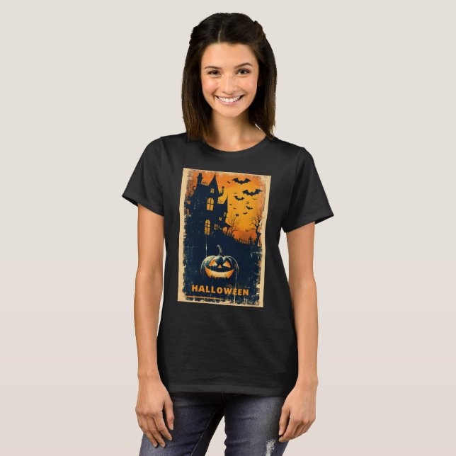 Halloween Graphic - Limited Edition ArtworkT-Shirt T-Shirt (Vorne ganz)