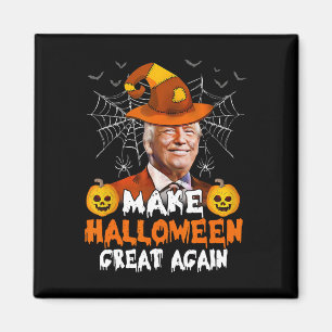 Halloween Great Again Funny Trump Jack O Lant Magnet
