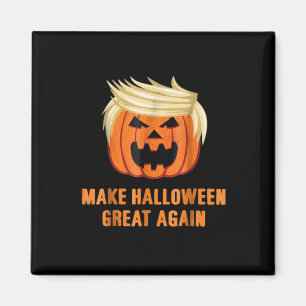 Halloween Great Again Funny Trumpkin Classic Magnet