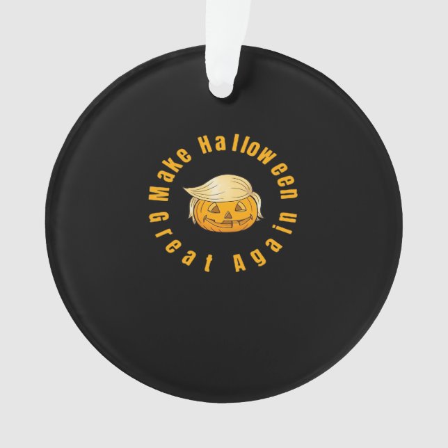 Halloween Great Again Trumpkin Classic Ornament (Vorderseite)