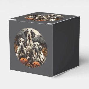 Halloween Great Dane Dogs Kürbislaterne Geschenkschachtel