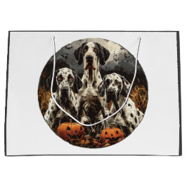 Halloween Great Dane Dogs Kürbislaterne Große Geschenktüte