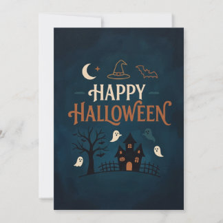 Halloween Greeting Card Karte