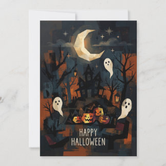 Halloween Greeting Card Karte