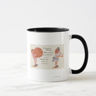 Halloween GreetingA Gladsome Halloween Tasse