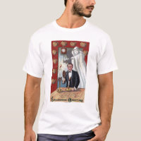 Halloween GreetingMan und Geist