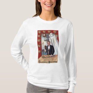 Halloween GreetingMan und Geist T-Shirt