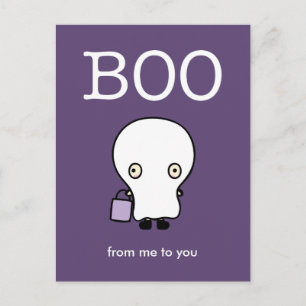 Halloween Greetings for Kids Postcard Postkarte