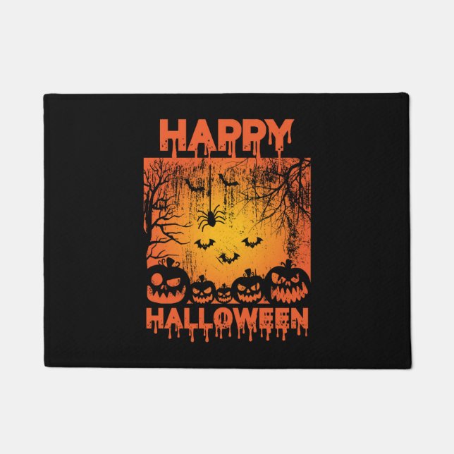 Halloween Greetings Fußmatte (Vorderseite)