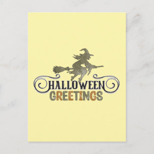 Halloween Greetings - Halloween Postkarte