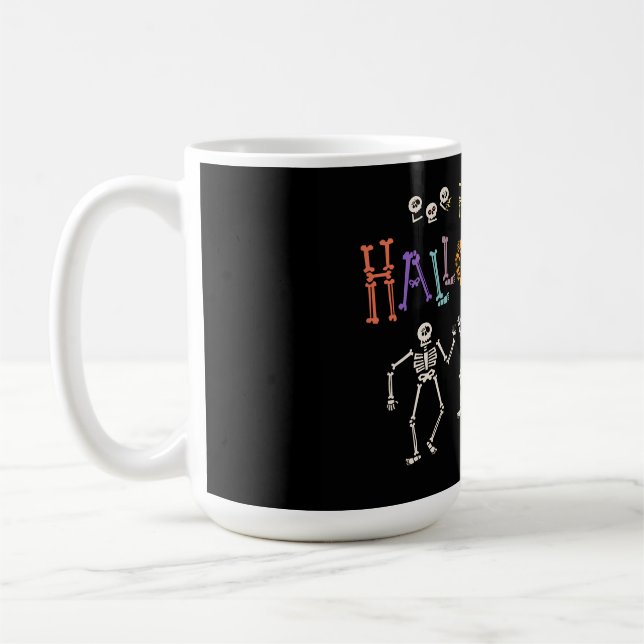 Halloween Greetings Kaffeetasse (Links)