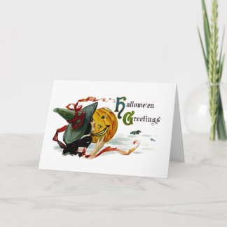 Halloween Greetings Karte