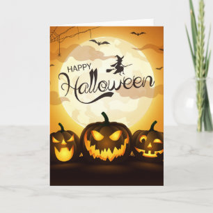 Halloween Greetings Karte