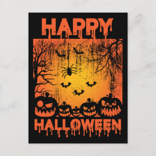 Halloween Greetings Postkarte