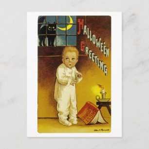 Halloween Greetings Postkarte