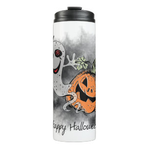 Halloween Greetings Thermosbecher