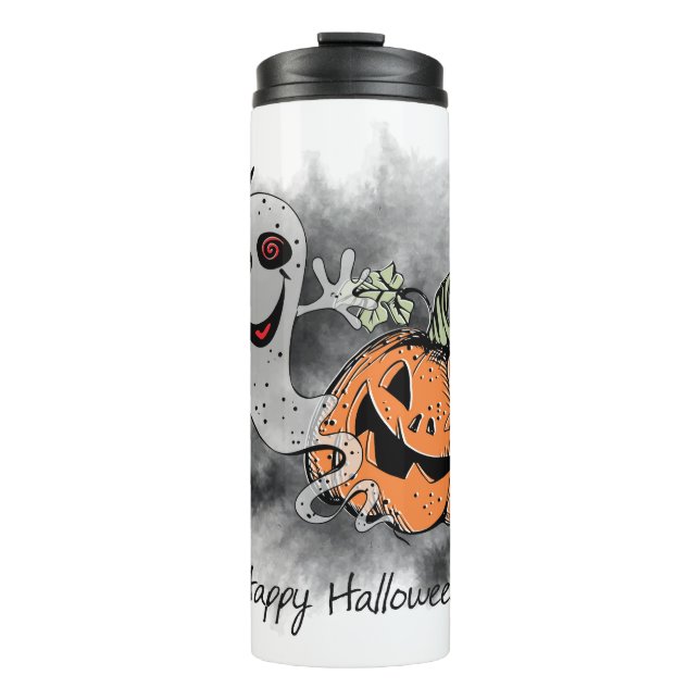Halloween Greetings Thermosbecher (Vorderseite)