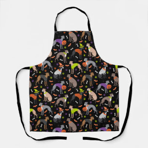 Halloween-Greyhound-Schürze Schürze