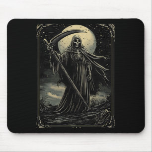 Halloween Grim Sensenmann Gothic Goth Mousepad