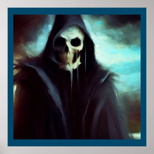 Halloween - Grimischer Sensenmann 3 Poster (Vorne)