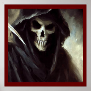 Halloween - Grimischer Sensenmann 4 Poster