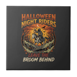 Halloween Grimmiger Reiter Escape Fliese