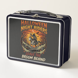 Halloween Grimmiger Reiter Escape Metall Brotdose