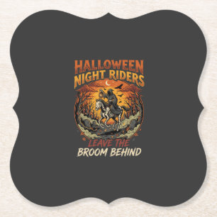Halloween Grimmiger Reiter Escape Untersetzer
