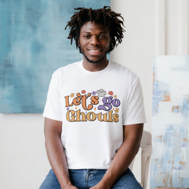 HALLOWEEN GROOVY LASSE GO GHOULS T-Shirt (Von Creator hochgeladen)