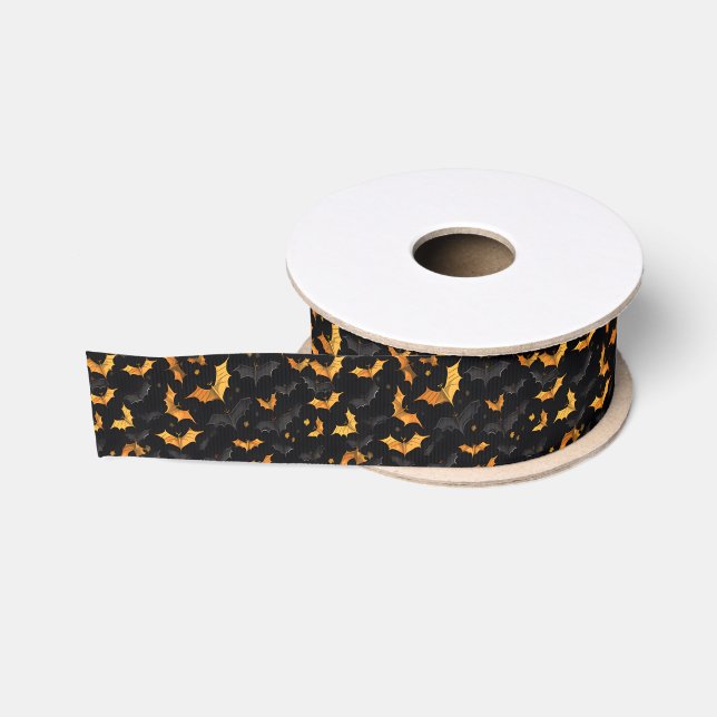 Halloween Grosgrain Ribbon Ripsband (Spule)