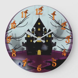 Halloween große wanduhr