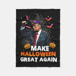 Halloween Große wieder lustige Trump Spooky Seas Fleecedecke