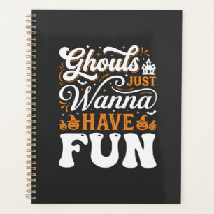 Halloween-Grüfte wollen nur Spaß haben Design_1 Planer