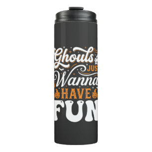 Halloween-Grüfte wollen nur Spaß haben Design_1 Thermosbecher