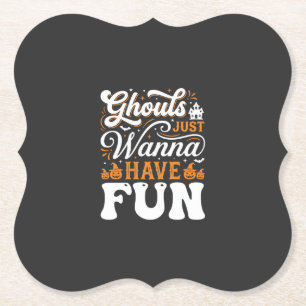 Halloween-Grüfte wollen nur Spaß haben Design_1 Untersetzer
