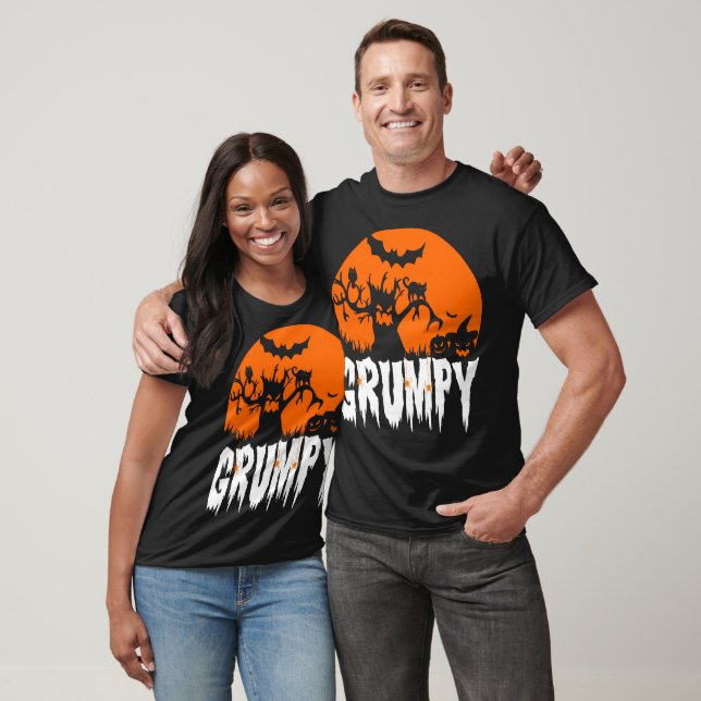 Halloween Grumpy Beängstigend 31. Oktober Geschenk T-Shirt (Unisex)