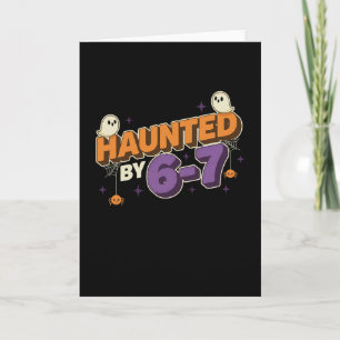 Halloween Grusel 67 Sechs Sieben Meme 1 (18) Karte