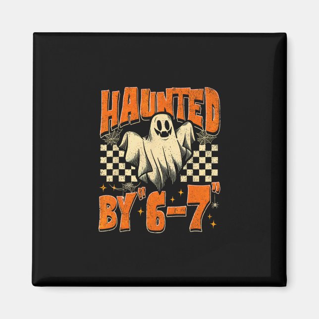 Halloween Grusel 67 Six Seven Meme 1 (10)  Magnet (Vorne)