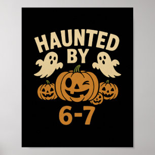 Halloween Grusel 67 Six Seven Meme 1 (11) Poster