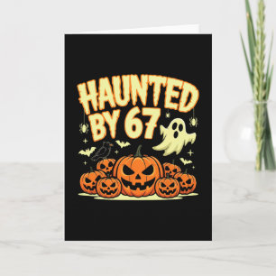 Halloween Grusel 67 Six Seven Meme 1 (13)  Karte