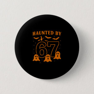 Halloween Grusel 67 Six Seven Meme 1 (22)  Button