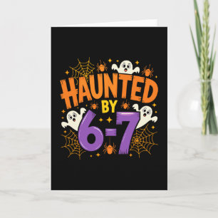 Halloween Grusel 67 Six Seven Meme 1 (3) Karte