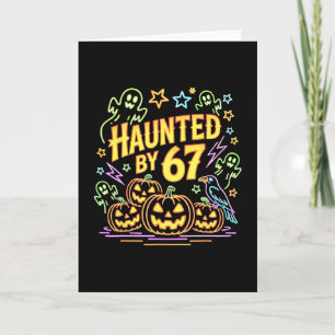 Halloween Grusel 67 Six Seven Meme 1 (6)  Karte