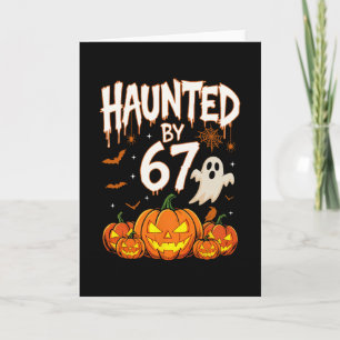 Halloween Grusel 67 Six Seven Meme 1 (7) Karte