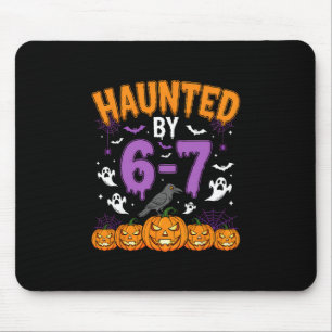 Halloween Grusel 67 Six Seven Meme 1 (8)  Mousepad