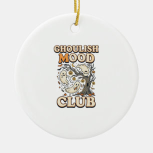 Halloween-Grusel-Club Keramik Ornament