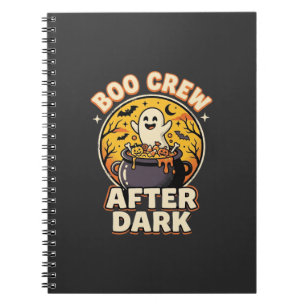 Halloween Grusel-Crew-Abzeichen Notizblock