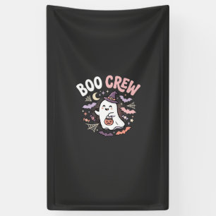 Halloween Grusel Crew Geist Banner